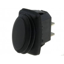 R13-278A8-02; ROCKER; SPST; Pos: 2; OFF-ON; 10A/250VAC; black; IP65; none; 50mΩ; SCI