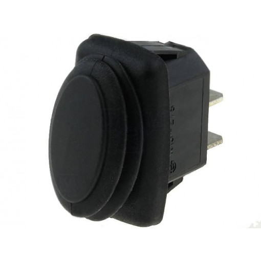 R13-278A8-02; ROCKER; SPST; Pos: 2; OFF-ON; 10A/250VAC; black; IP65; none; 50mΩ; SCI
