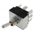 R13-432D1-01-HR; Switch: toggle; Pos: 3; 3P3T; ON-OFF-ON; 10A/250VAC; -25÷70°C; 50mΩ; SCI R13-432D1-01-HR; Switch: toggle; Pos: 3; 3P3T; ON-OFF-ON; 10A/250VAC; -25÷70°C; 50mΩ; SCI