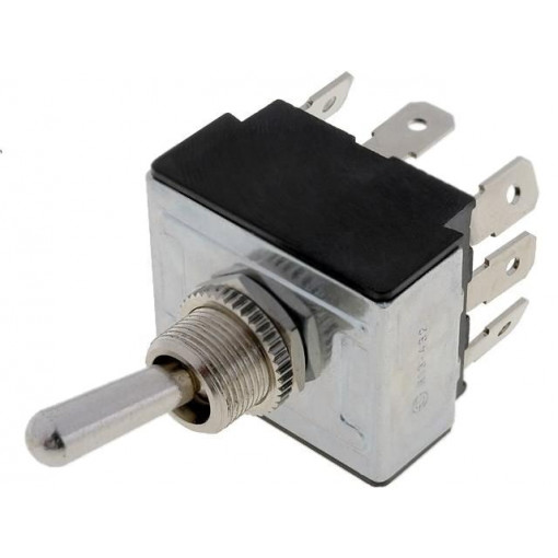 R13-432D1-01-HR; Switch: toggle; Pos: 3; 3P3T; ON-OFF-ON; 10A/250VAC; -25÷70°C; 50mΩ; SCI