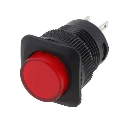 R13-508A-05-BR; Switch: push-button; Pos: 2; SPST-NO; 1.5A/250VAC; OFF-(ON); 1.5kV; SCI R13-508A-05-BR; Switch: push-button; Pos: 2; SPST-NO; 1.5A/250VAC; OFF-(ON); 1.5kV; SCI
