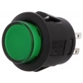 R13-523AL-05-BG-L-1; Switch: push-button; Pos: 2; SPST-NO; 1.5A/250VAC; OFF-(ON); green; SCI R13-523AL-05-BG-L-1; Switch: push-button; Pos: 2; SPST-NO; 1.5A/250VAC; OFF-(ON); green; SCI