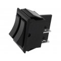 R13-90P-AA-01-BBB; ROCKER; SPST x2; Pos: 2; ON-OFF + ON-OFF; 10A/250VAC; black; none; SCI