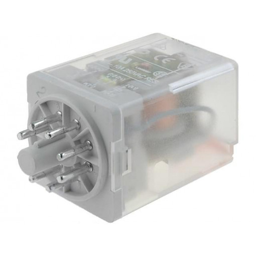 R15-2012-23-5110-WT; Relay: electromagnetic; DPDT; Ucoil: 110VAC; 10A/250VAC; 10A/24VDC; RELPOL