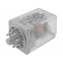 R15-2012-23-1110-WT; Relay: electromagnetic; DPDT; Ucoil: 110VDC; 10A/250VAC; 10A/24VDC; RELPOL