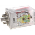 R15-2012-23-5230-WT; Relay: electromagnetic; DPDT; Ucoil: 230VAC; 10A/250VAC; 10A/24VDC; RELPOL