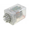 R15-2013-23-5024-WTL; Relay: electromagnetic; 3PDT; 24VAC; 10A; industrial; Series: R15; RELPOL