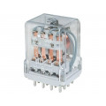 R15-2014-23-3230; Relay: electromagnetic; 4PDT; Ucoil: 230VAC; 10A/250VAC; 10A/24VDC; RELPOL