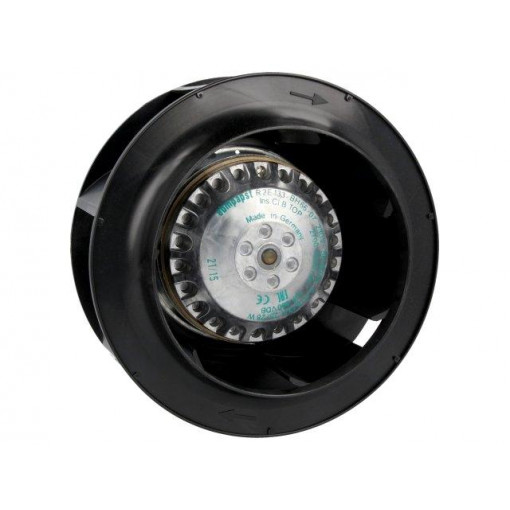 R2E133-BH66-07; Fan: AC; radial; 230VAC; Ø133x73mm; ball bearing; 2700rpm; IP44; EBM-PAPST