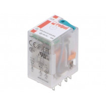 R2N-2012-23-1024-WTL; Relay: electromagnetic; DPDT; Ucoil: 24VDC; 12A/250VAC; 12A/24VDC; RELPOL R2N-2012-23-1024-WTL; Relay: electromagnetic; DPDT; Ucoil: 24VDC; 12A/250VAC; 12A/24VDC; RELPOL