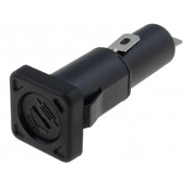 R3-38; Fuse holder; cylindrical fuses; 6,3x32mm; 10A; Mounting: on panel; SCI