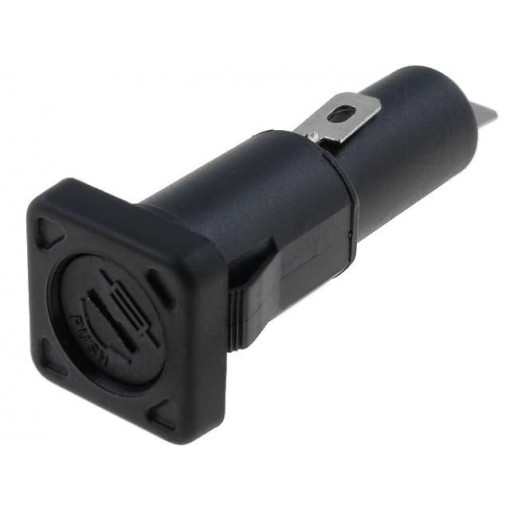 R3-38; Fuse holder; cylindrical fuses; 6,3x32mm; 10A; Mounting: on panel; SCI