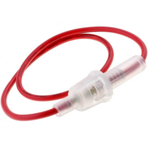 R3-48; Fuse holder; cylindrical fuses; 5x20mm; Mounting: on cable; 20AWG; SCI