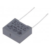 R463F2470DQN0M; Capacitor: polypropylene; X2; 47nF; 10mm; ±20%; 13x5x11mm; 310VAC; KEMET