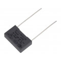 R463I22205001K; Capacitor: polypropylene; X2; 22nF; 15mm; ±10%; 18x5x11mm; 310VAC; KEMET R463I22205001K; Capacitor: polypropylene; X2; 22nF; 15mm; ±10%; 18x5x11mm; 310VAC; KEMET