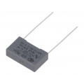 R463I24705001K; Capacitor: polypropylene; X2; 47nF; 15mm; ±10%; 18x5x11mm; 310VAC; KEMET R463I24705001K; Capacitor: polypropylene; X2; 47nF; 15mm; ±10%; 18x5x11mm; 310VAC; KEMET