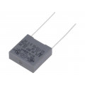 R463I32205002K; Capacitor: polypropylene; X2; 220nF; 15mm; ±10%; 18x6x17.5mm; KEMET