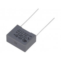 R463I322050M2K; Capacitor: polypropylene; X2; 220nF; 15mm; ±10%; 18x7.5x13.5mm; KEMET
