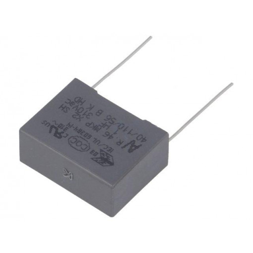R463N410050N1K; Capacitor: polypropylene; X2; 1uF; 22.5mm; ±10%; 26.5x11x20mm; KEMET