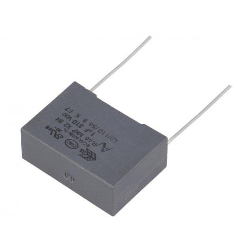 R463N410050N2M; Capacitor: polypropylene; X2; 1uF; 22.5mm; ±20%; 26.5x10x18.5mm; KEMET