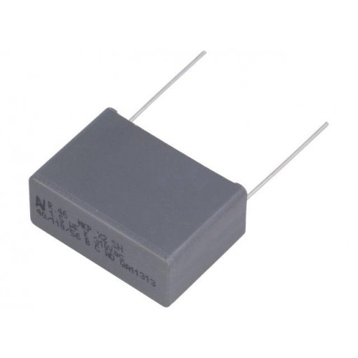 R463R415050M1K; Capacitor: polypropylene; X2; 1.5uF; 27.5mm; ±10%; 32x13x22mm; KEMET