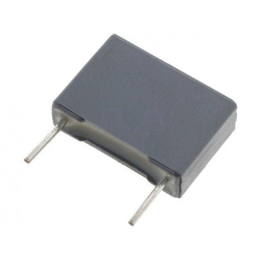R46KF222050N0K; Capacitor: polypropylene; X2; 22nF; 10mm; ±10%; 13x4x9mm; -40÷110°C; KEMET