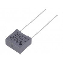R46KF310040P0M; Capacitor: polypropylene; X2; 100nF; 10mm; ±20%; 13x6x12mm; 275VAC; KEMET