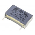 R46KI310000M1K; Capacitor: polypropylene; X2; 100nF; 15mm; ±10%; 18x5x11mm; 275VAC; KEMET R46KI310000M1K; Capacitor: polypropylene; X2; 100nF; 15mm; ±10%; 18x5x11mm; 275VAC; KEMET
