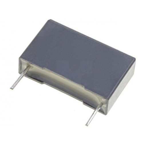 R46KI3100DQM1K1; Capacitor: polypropylene; X2; 100nF; 15mm; ±10%; 18x5x11mm; 275VAC; KEMET R46KI3100DQM1K1; Capacitor: polypropylene; X2; 100nF; 15mm; ±10%; 18x5x11mm; 275VAC; KEMET