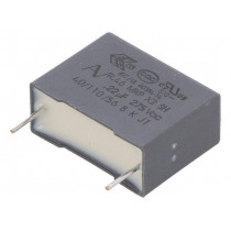 R46KI322000M2M; Capacitor: polypropylene; X2; 220nF; 15mm; ±20%; 18x7.5x13.5mm; KEMET