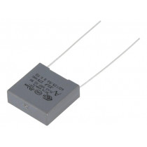 R46KI322040H2M; Capacitor: polypropylene; X2; 220nF; 15mm; ±20%; 18x6x17.5mm; KEMET