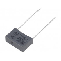 R46KI322040P0M; Capacitor: polypropylene; X2; 220nF; 15mm; ±20%; 18x6x12mm; 275VAC; KEMET