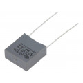 R46KI333040H2M; Capacitor: polypropylene; X2; 330nF; 15mm; ±20%; 18x7.5x18.5mm; KEMET