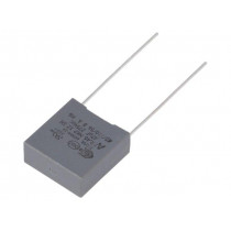 R46KI347040P3M; Capacitor: polypropylene; X2; 470nF; 15mm; ±20%; 18x7.5x18.5mm; KEMET