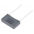 R46KN315040H1M; Capacitor: polypropylene; X2; 150nF; 22.5mm; ±20%; 26.5x6x15mm; KEMET