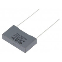 R46KN315040H1M; Capacitor: polypropylene; X2; 150nF; 22.5mm; ±20%; 26.5x6x15mm; KEMET