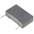 R46KN322000M1K; Capacitor: polypropylene; X2; 220nF; 22.5mm; ±10%; 26.5x6x15mm; KEMET