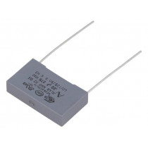 R46KN322040H1M; Capacitor: polypropylene; X2; 220nF; 22.5mm; ±20%; 26.5x6x15mm; KEMET