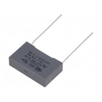 R46KN333040H1M; Capacitor: polypropylene; X2; 330nF; 22.5mm; ±20%; 26.5x7x16mm; KEMET
