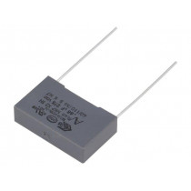 R46KN368040P0M; Capacitor: polypropylene; X2; 680nF; 22.5mm; ±20%; 26.5x7x16mm; KEMET