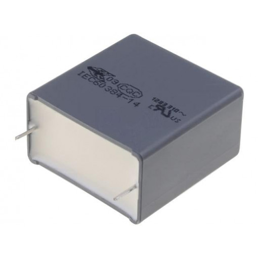 R46KR433000M2K; Capacitor: polypropylene; X2; 3.3uF; 27.5mm; ±10%; 32x18x33mm; KEMET