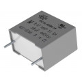 R474F14705001K; Capacitor: polypropylene; X2; 4.7nF; 10mm; ±10%; 13x4x9mm; 440VAC; KEMET R474F14705001K; Capacitor: polypropylene; X2; 4.7nF; 10mm; ±10%; 13x4x9mm; 440VAC; KEMET