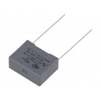 R474I247050A1K; Capacitor: polypropylene; X1; 47nF; 440VAC; ±10%; THT; Pitch: 15mm; KEMET