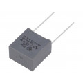 R474I310050A1K; Capacitor: polypropylene; X1; 100nF; 440VAC; ±10%; THT; Pitch: 15mm; KEMET R474I310050A1K; Capacitor: polypropylene; X1; 100nF; 440VAC; ±10%; THT; Pitch: 15mm; KEMET