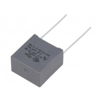 R474I310050A1K; Capacitor: polypropylene; X1; 100nF; 440VAC; ±10%; THT; Pitch: 15mm; KEMET