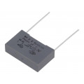 R474N31005001K; Capacitor: polypropylene; X2; 100nF; 22.5mm; ±10%; 26.5x7x16mm; KEMET R474N31005001K; Capacitor: polypropylene; X2; 100nF; 22.5mm; ±10%; 26.5x7x16mm; KEMET