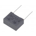 R474N32205001K; Capacitor: polypropylene; X2; 220nF; 22.5mm; ±10%; 26.5x11x20mm; KEMET R474N32205001K; Capacitor: polypropylene; X2; 220nF; 22.5mm; ±10%; 26.5x11x20mm; KEMET