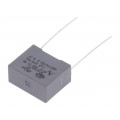 R49AI31005001K; Capacitor: polypropylene; 0.1uF; 800VDC; 15mm; ±10%; -40÷110°C; KEMET R49AI31005001K; Capacitor: polypropylene; 0.1uF; 800VDC; 15mm; ±10%; -40÷110°C; KEMET