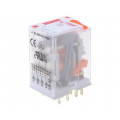 R4N-2014-23-1220-WTLD; Relay: electromagnetic; 4PDT; Ucoil: 220VDC; 6A/250VAC; 6A/24VDC; RELPOL