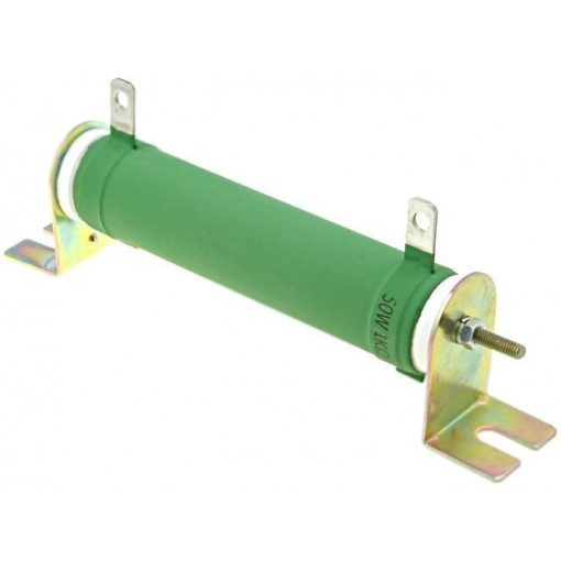 R50W-1K; Resistor: wire-wound; 1kΩ; 50W; ±5%; Ø25x120mm; 200ppm/°C; SR PASSIVES